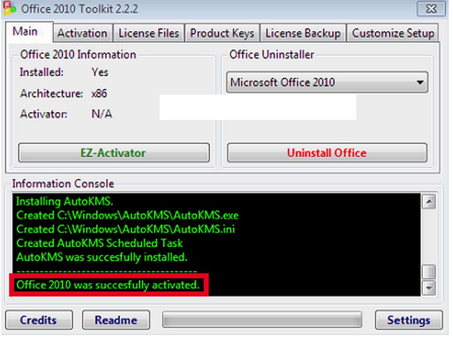 Microsoft Office 2010 Activation Crack